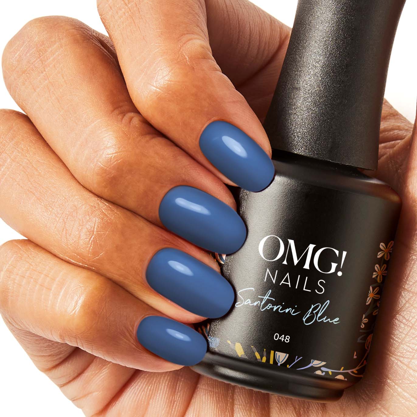 Santorini Blauer Gel-Nagellack